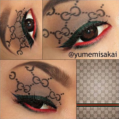 gucci inspired makeup.